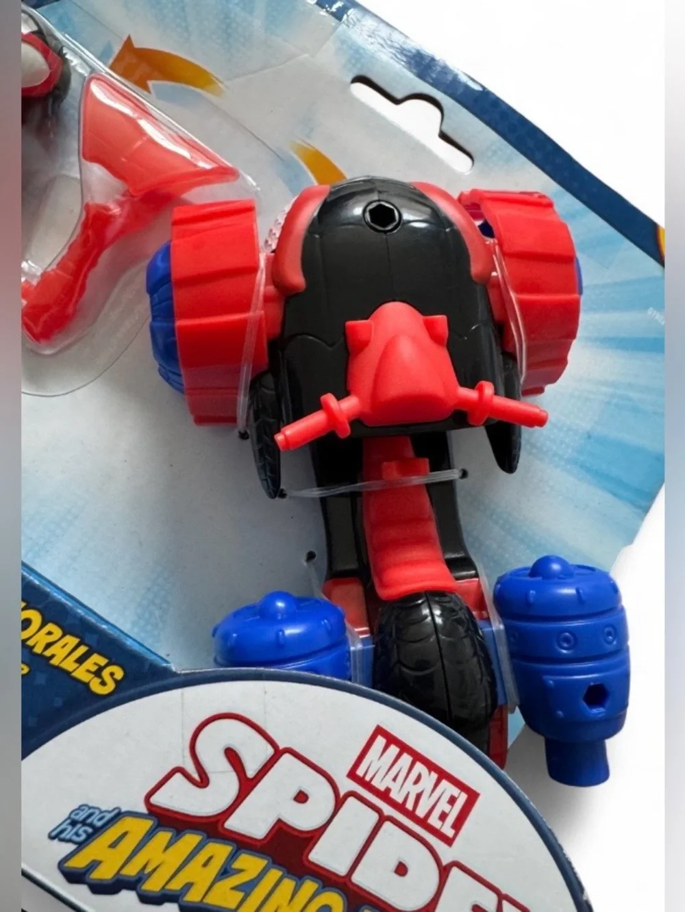 NIB Hasbro Marvel Spidey & His Amazing Friends Techno-Racer Vehicle Set